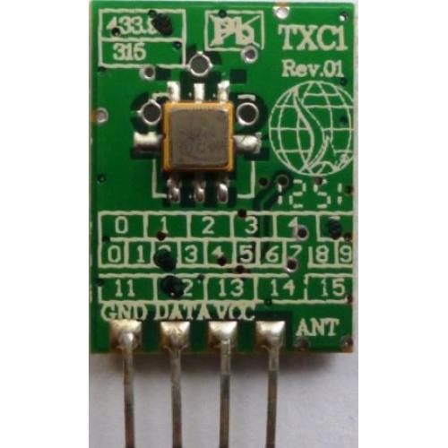 433 MHz TXC1 RF verici 433 MHz TXC1 RF verici