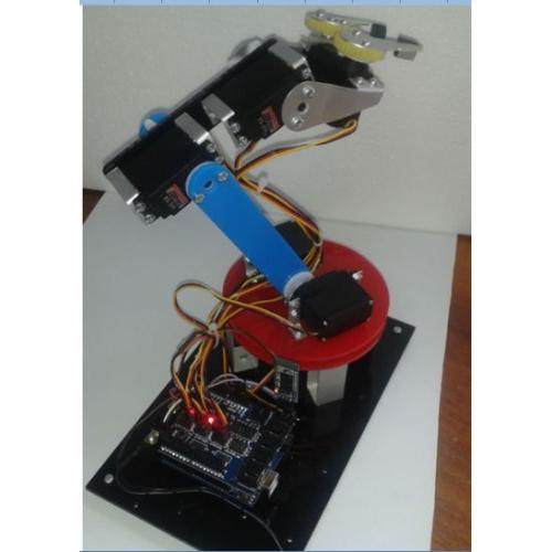 Arduino Tabanlı Bluetooth Kontrollü Robot Kol