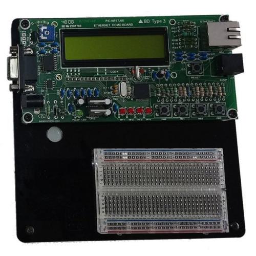 Ethernet Deneme Kartı (PIC18F67J60) Ethernet Deneme Kartı (PIC18F67J60)