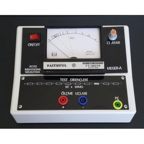 Analog Göstergeli Meger Analog Göstergeli Meger