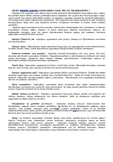 Notlandırma Kriterleri